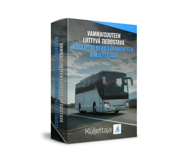 Vammaisuuteen liittyvä tiedostava koulutus henkilöliikenteen kuljettajille